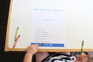 Free Printable Father&rsquo;s Day Fill in the Blank Worksheets - The Cuteness