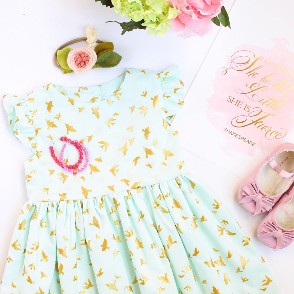 cuteheads-cotton-candy-collection-holiday-2015-mint-pink-and-gold-dresses-for-kids