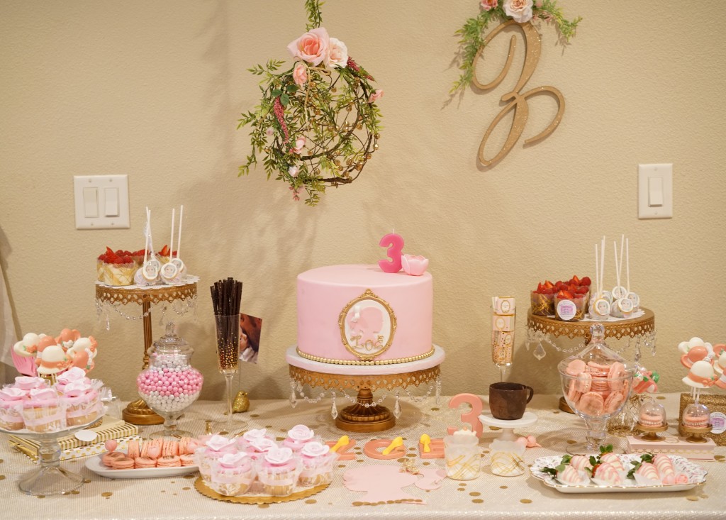 kids tea party table