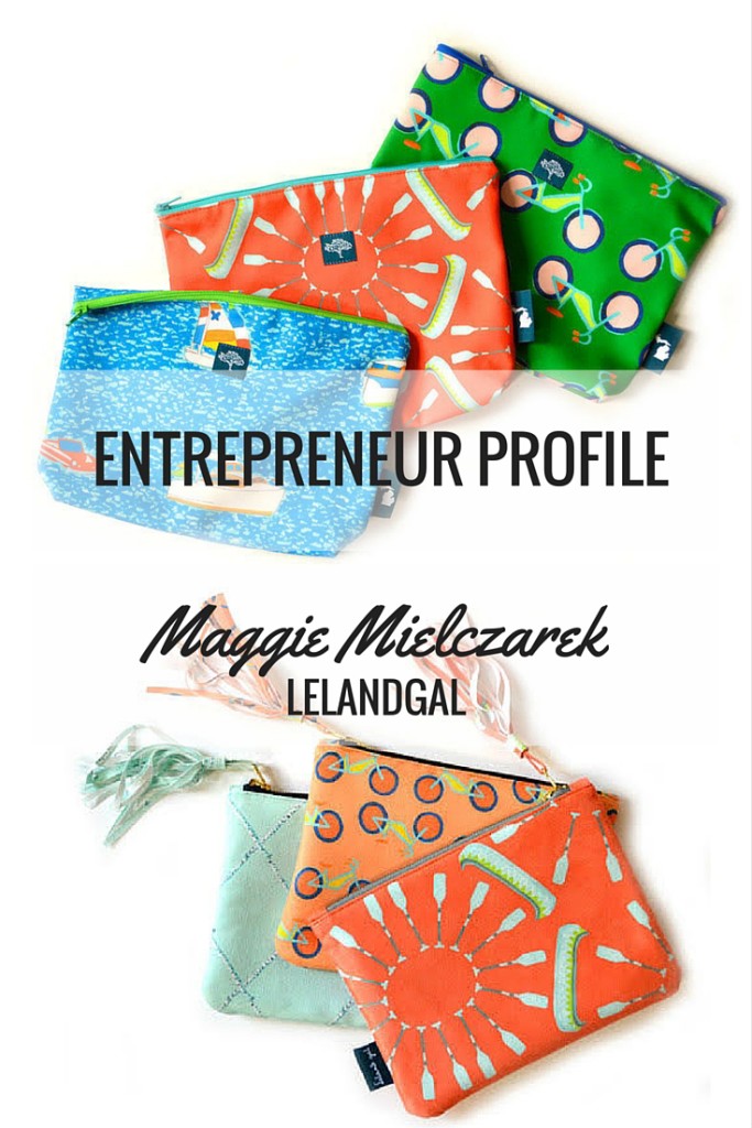 Small Business Profile: 10 Questions with Maggie, the Founder of Lelandgal | Read more at blog.cuteheads.com