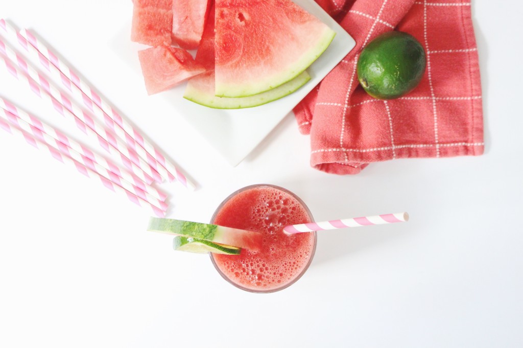 Watermelon Juice with a Twist. A cool, refreshing Summer drink to keep you and your kids hydrated this Summer! Get the recipe at http://blog.cuteheads.com