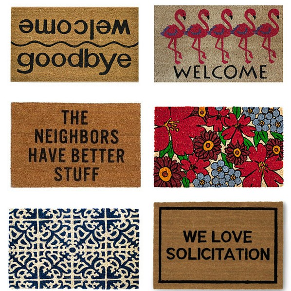 14 Cool Doormats, All Under 50 The Cuteness