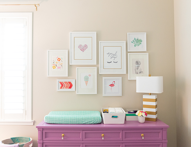 Floral nursery | These Cool Kids Rooms Are So Amazing, You'll Want Them for Yourself