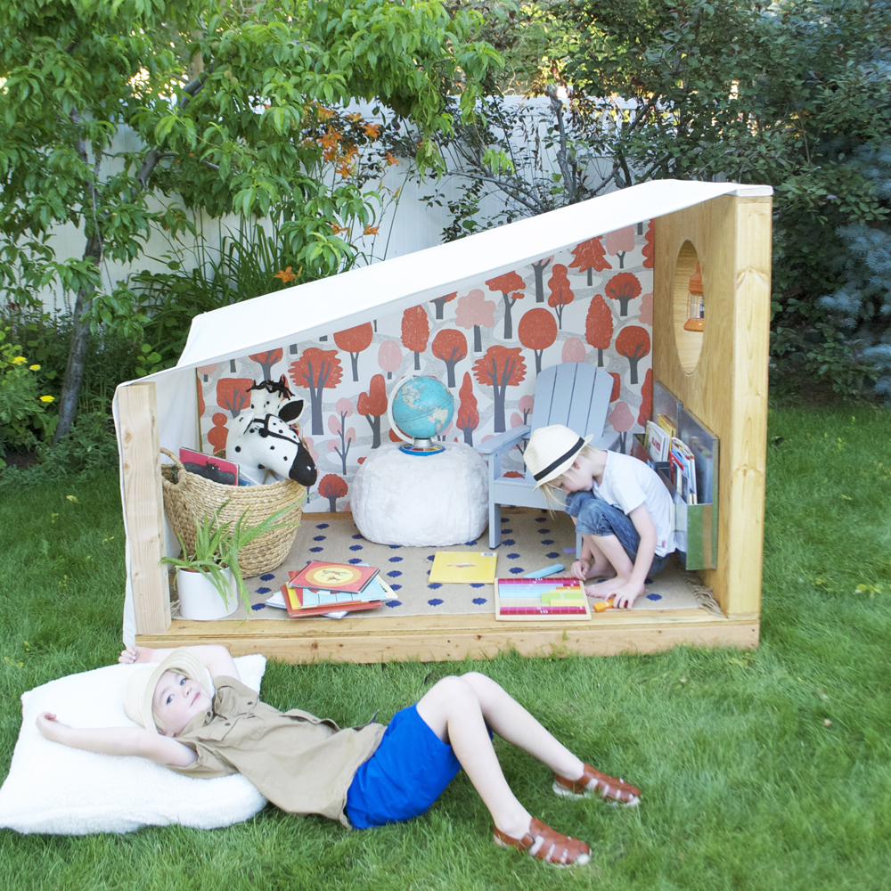 Outdoor clubhouse |These Cool Kids Rooms Are So Amazing, You'll Want Them for Yourself 
