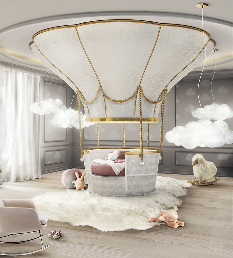 Hot air balloon bed | These Cool Kids Rooms Are So Amazing, You'll Want Them for Yourself