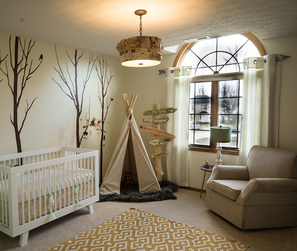 Outdoor themed nursery |These Cool Kids Rooms Are So Amazing, You'll Want Them for Yourself 