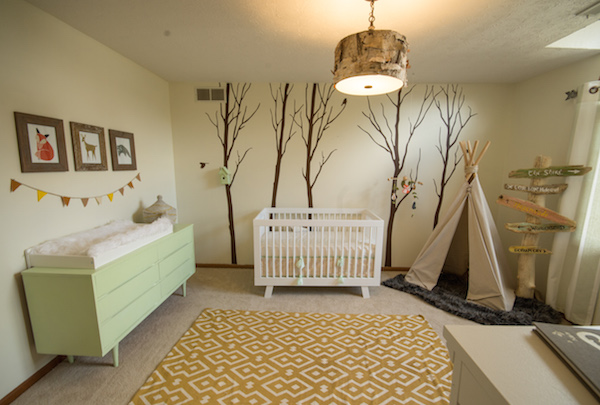 Outdoor themed nursery |These Cool Kids Rooms Are So Amazing, You'll Want Them for Yourself 