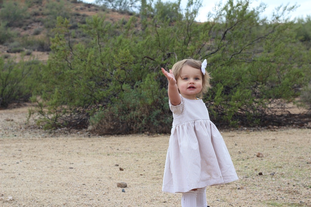 Desert Wandering with The Vintage Blonde in the cuteheads Cosette Cutout Dress