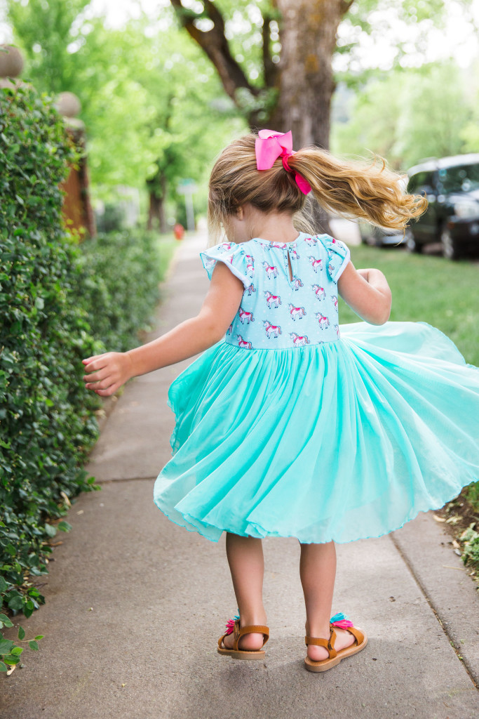 Introducing the Isla Unicorn Party, the perfect dress for a unicorn birthday party!