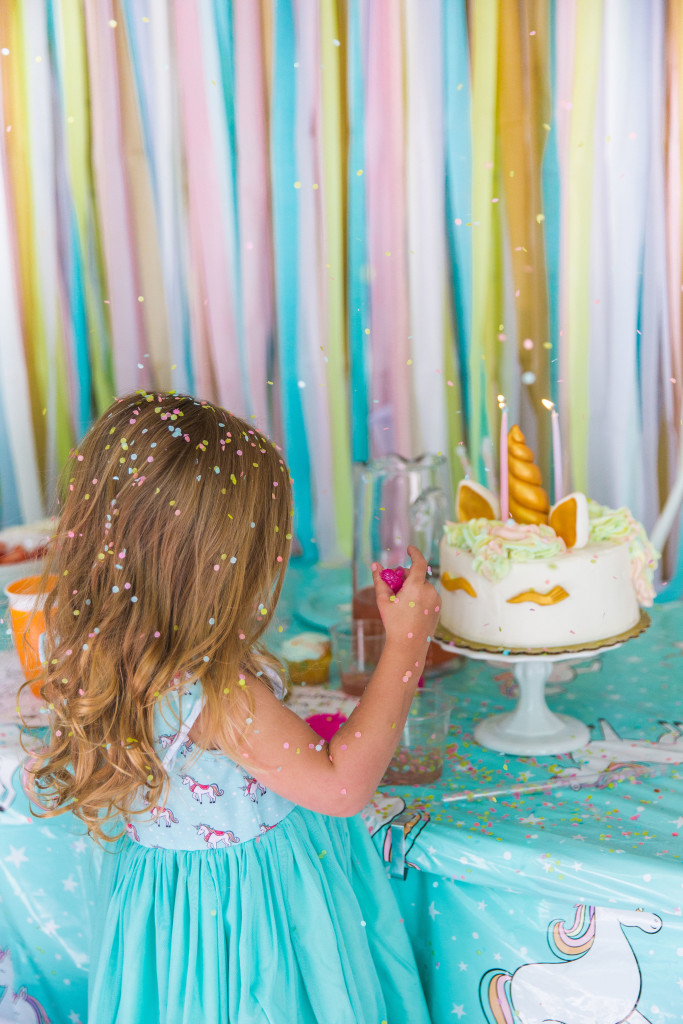 Introducing the Isla Unicorn Dress, the perfect dress for a unicorn birthday party!