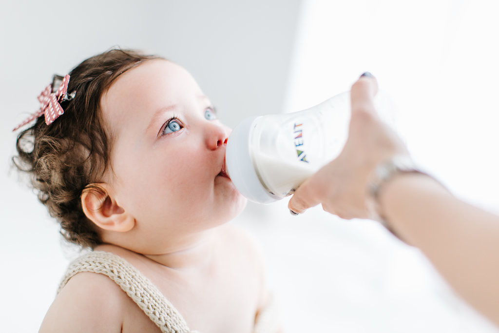 Tova's First Birthday Photoshoot // Shot inside at West Studios in Houston, TX