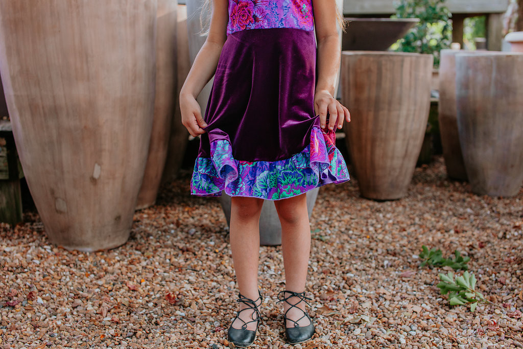 purple velvet holiday dresses