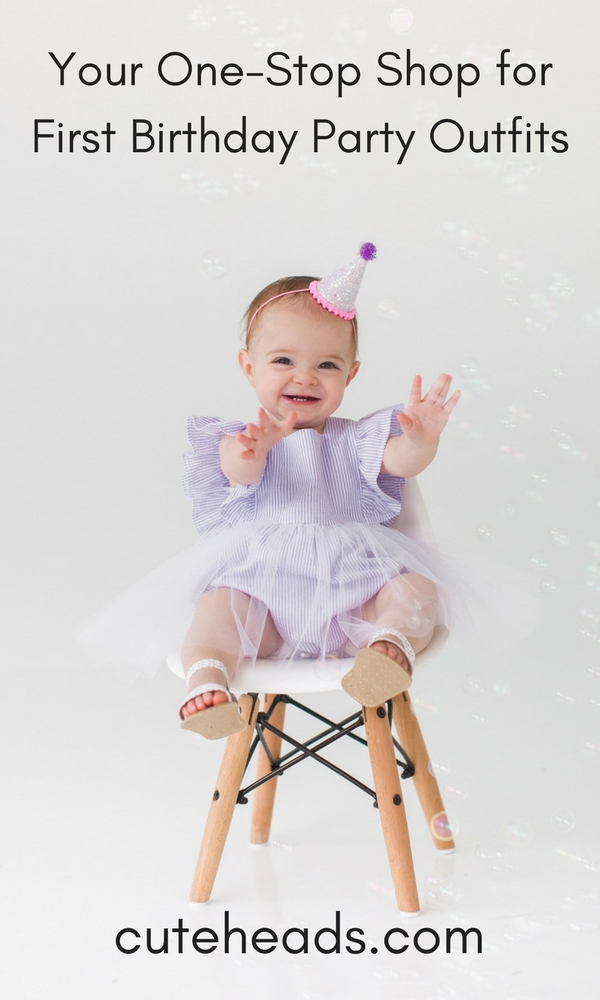 Your One-Stop Shop for First Birthday Photoshoot Outfits, only from cuteheads.com