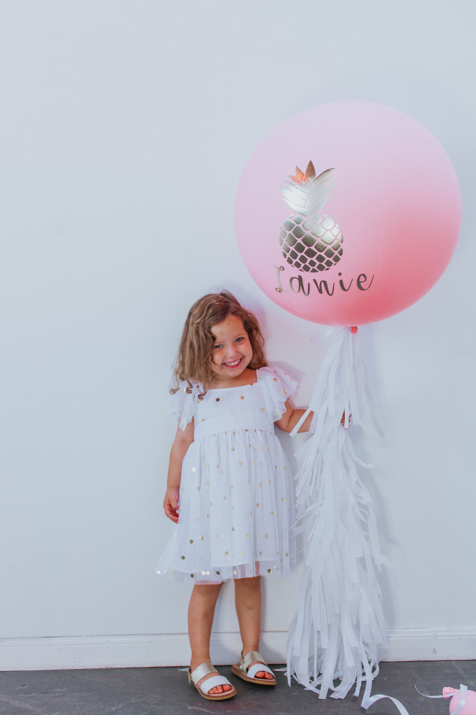 flamingo pineapple summer styled shoot 8