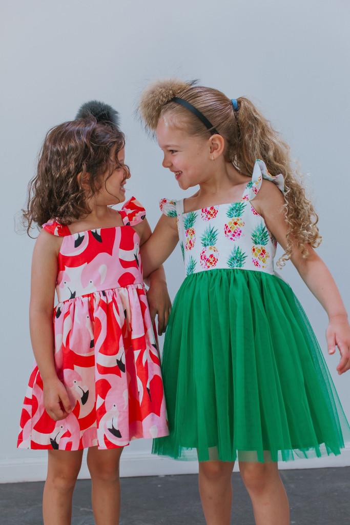 Little Girl s Pineapple Flamingo Party The Cuteness