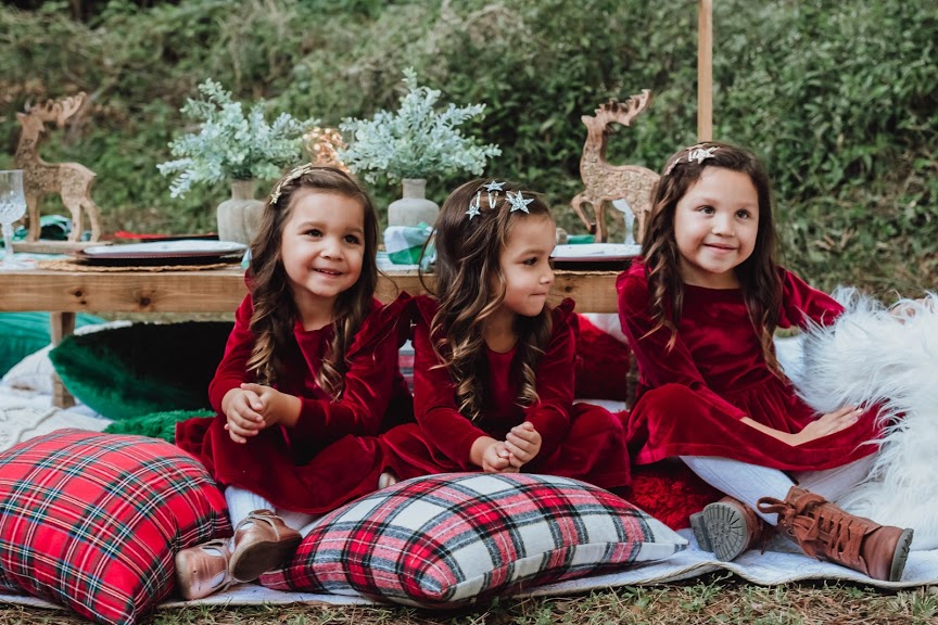 little girls red velvet dresses -- blog.cuteheads.com