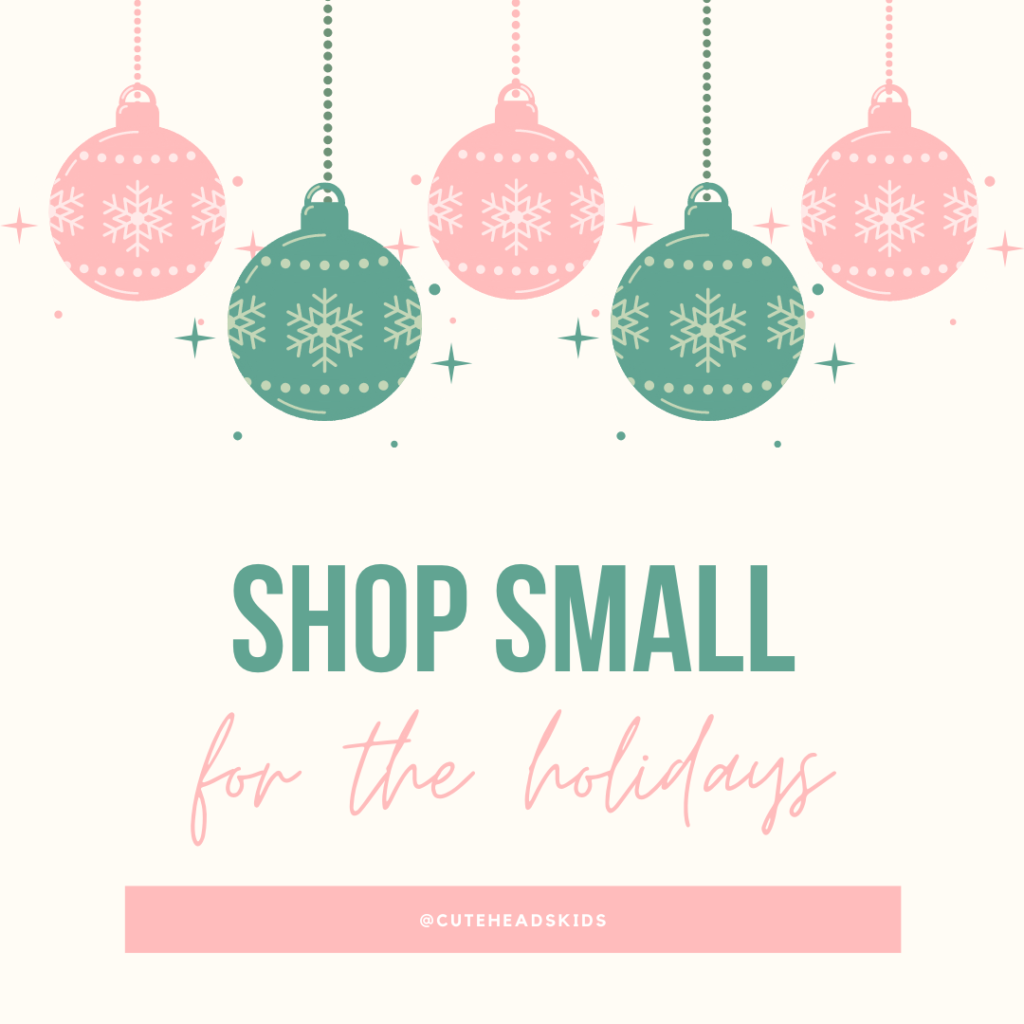 shop small for the holidays
