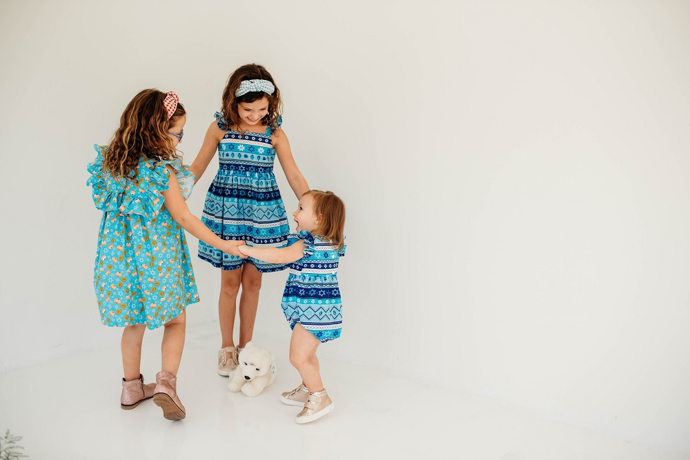 matching hanukkah outfits for kids