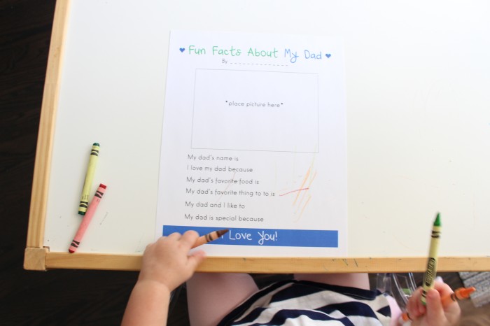 free fathers day printable worksheet from cuteheads.com