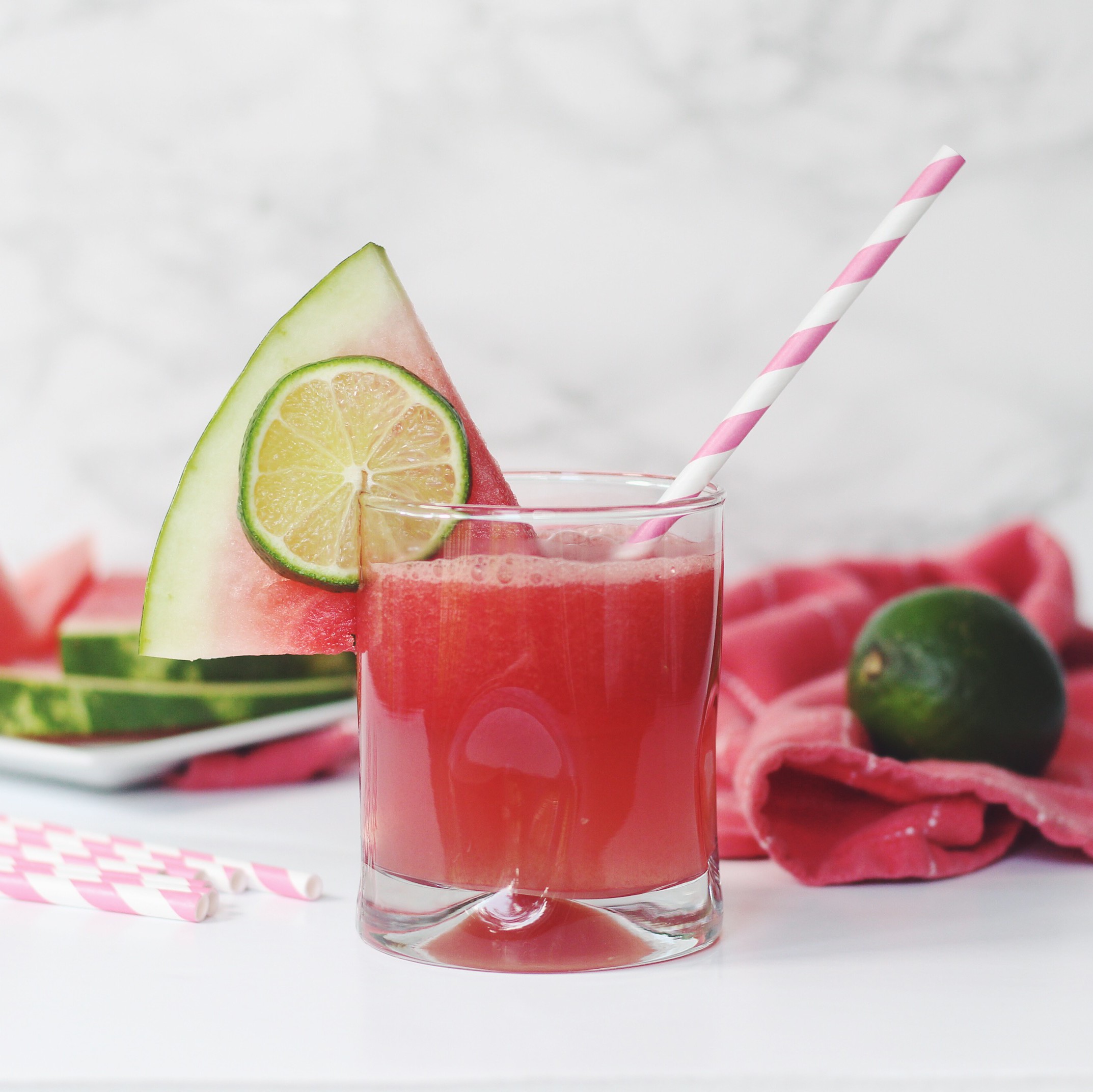 Simple Make Watermelon Juice At Home Recipe From Tasikmalaya City