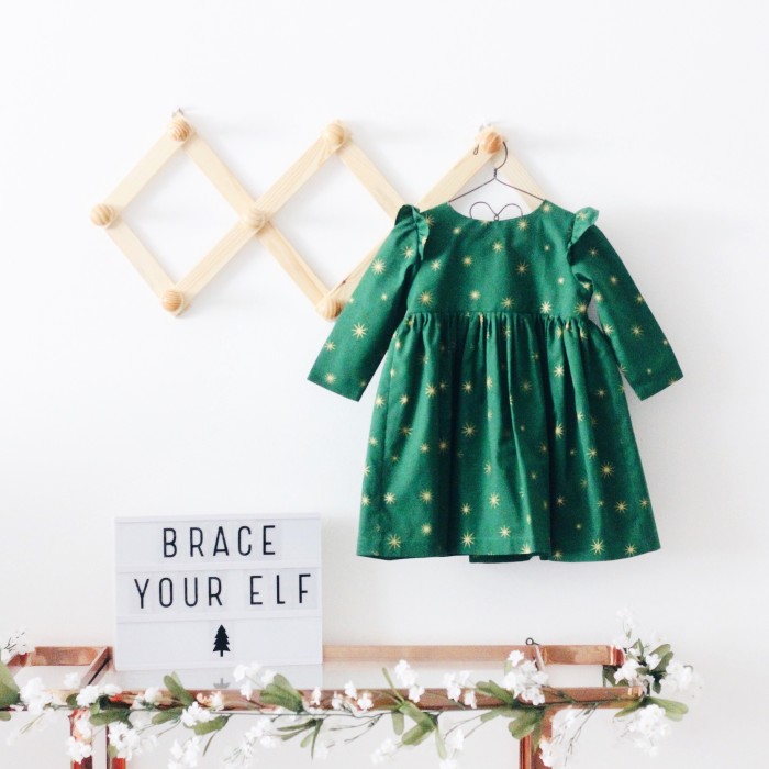 Little girls Christmas dress from cuteheads