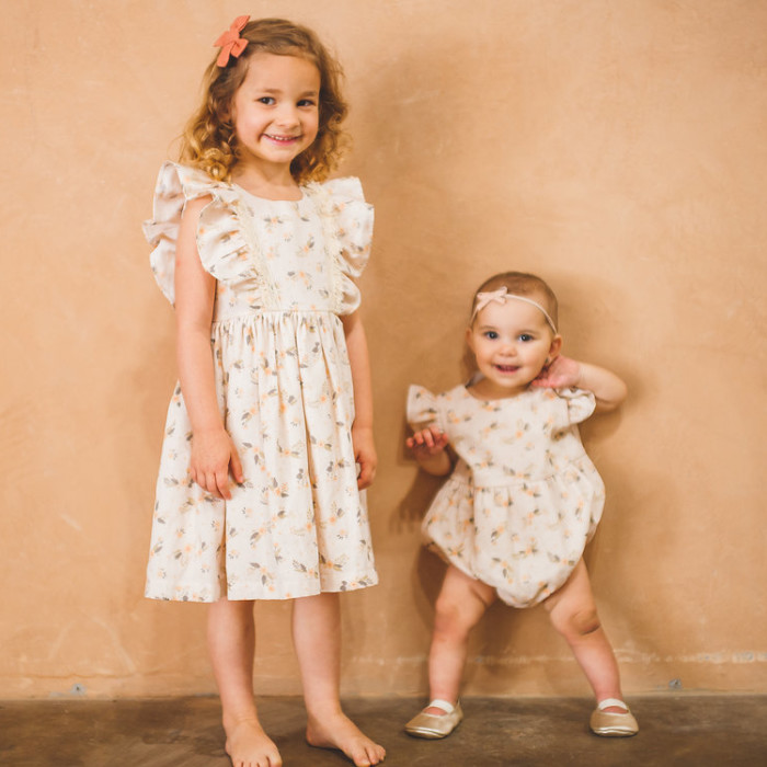 matching sibling dresses