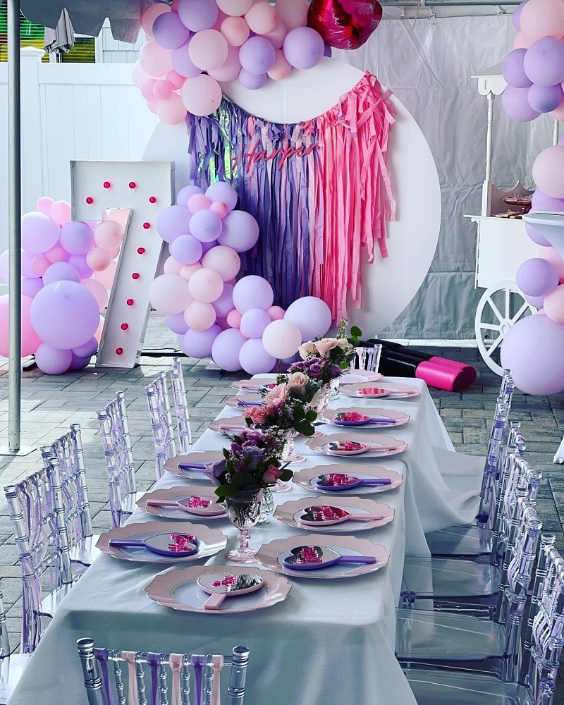 Pink And Purple Birthday Party Ideas 2 The Cuteness 