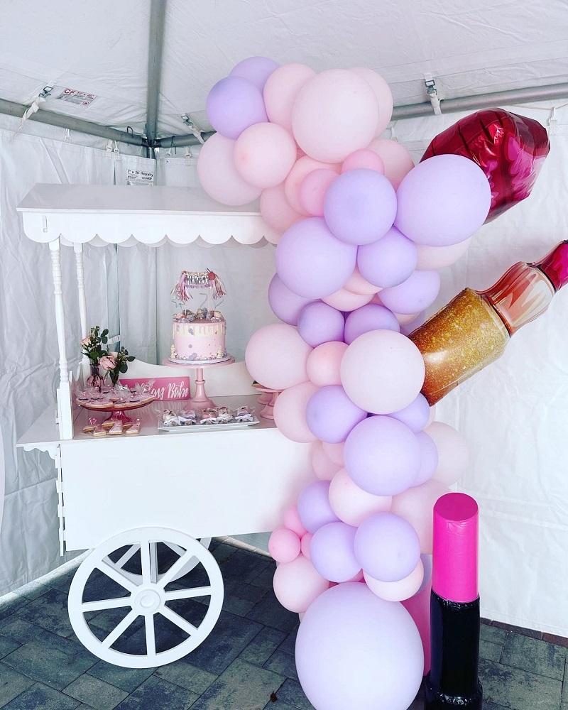 pink and purple birthday party ideas